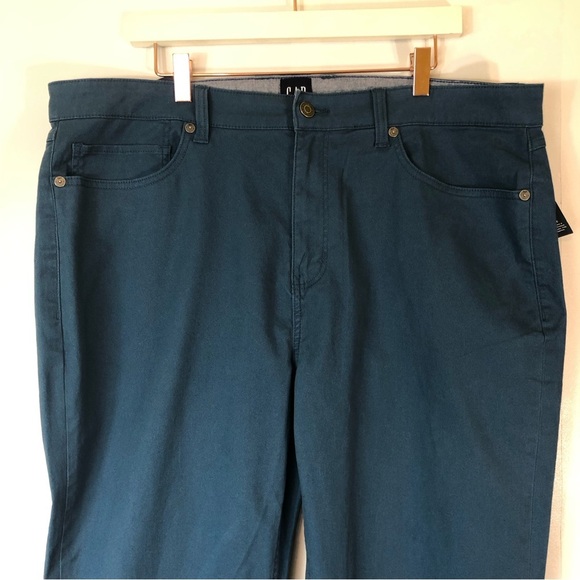 New Gap Men's Super Soft Stretch Twill 5 Pocket Pant 40‎ X 32 - Picture 4 of 13